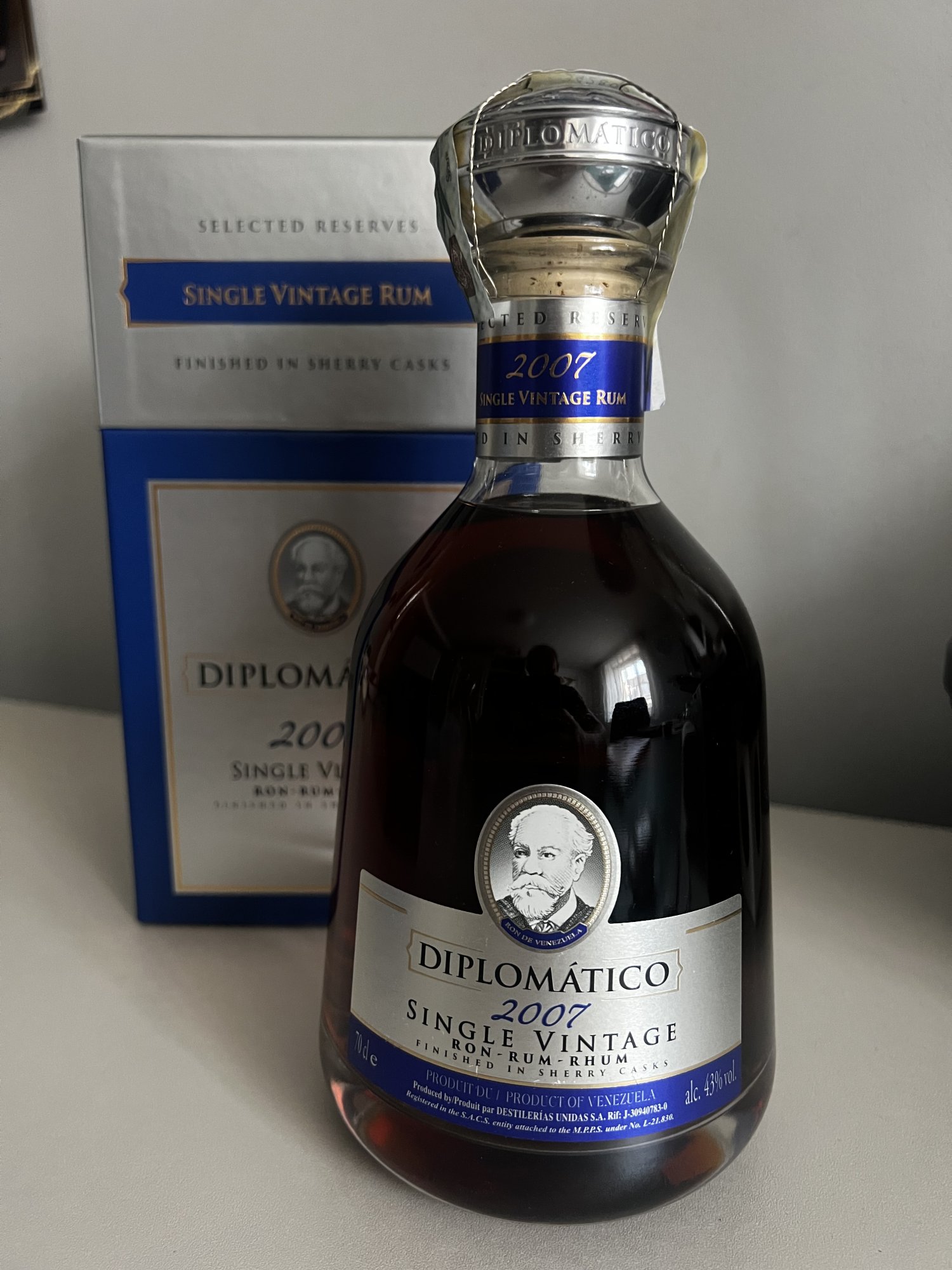 Diplomático Single Vintage 2007
