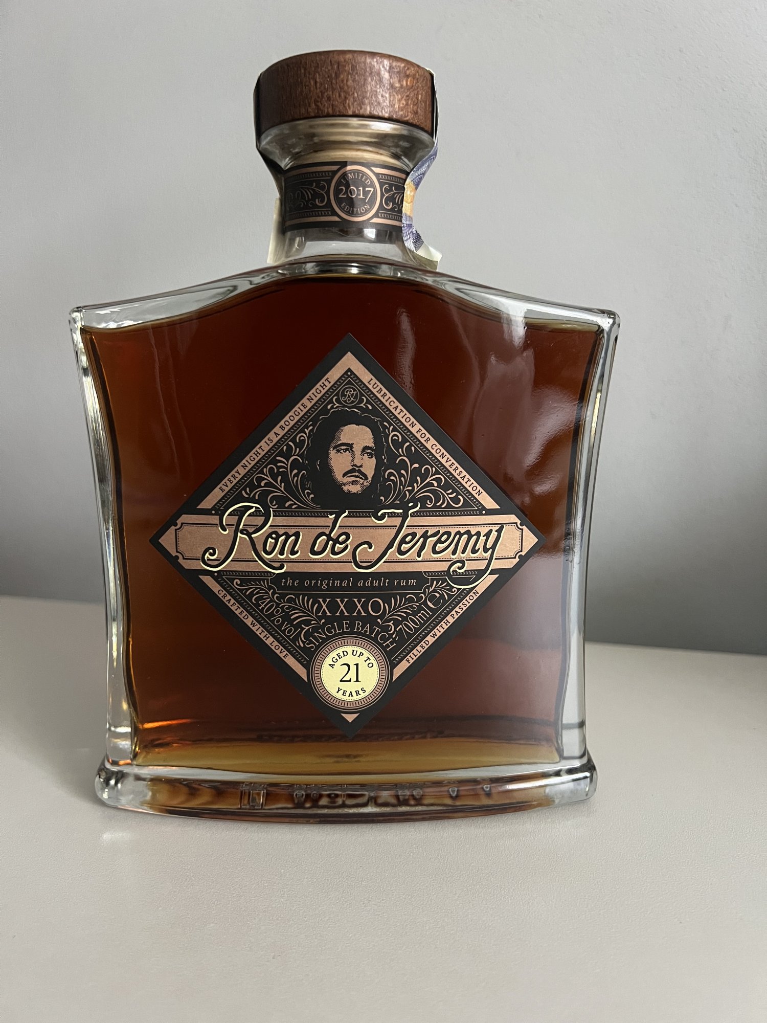 Rum Ron de Jeremy XXXO 2017
